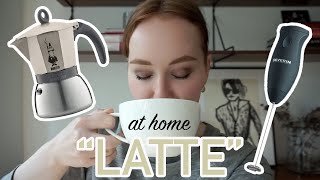 HOW TO MAKE A quotLATTEquot AT HOME moka pot  frother [upl. by Kroll]