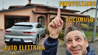 AUTO ELETTRICA FOTOVOLTAICO e ACCUMULO Come funziona [upl. by Curkell792]