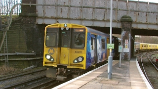 Half an Hour at 216  Birkenhead North Station 1022017  Class 507 508 terminus [upl. by Garlan]