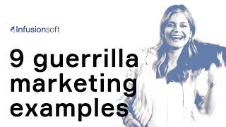 9 guerrilla marketing examples [upl. by Baal]