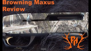 Browning Maxus Shotgun Review [upl. by Lytton]