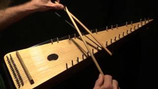 quotGreensleevesquot on Bowed Psaltery [upl. by Donielle914]