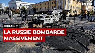 Ukraine  la Russie bombarde massivement  JT RTBF [upl. by Alva]