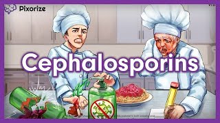 Cephalosporins Mnemonic for Nursing Pharmacology NCLEX [upl. by Cheslie]