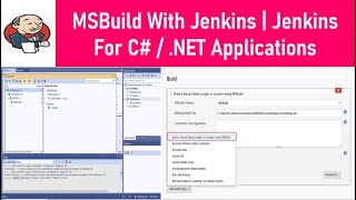 MSBuild With Jenkins  Jenkins For C  NET Applications  Thetips4you [upl. by Gathers850]