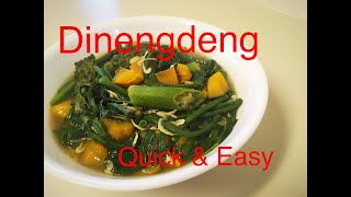 Dinengdeng  Super Easy 15 Minutes Cook Ilocano Recipe [upl. by Wendeline]