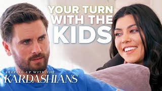 Kourtney Kardashian amp Scott Disicks Best CoParenting Moments  KUWTK  E [upl. by Gilbye]