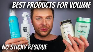 BEST PRODUCTS FOR FINE HAIR TO ADD VOLUME  What Products To Use For Fine Thin Hair [upl. by Leuneb]