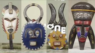 How is it made The Making of African Masks [upl. by Ahsikrats]