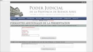 Como hacer que dos letrados suscriban una misma presentación electrónica [upl. by Remle]