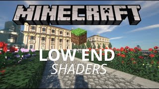 Best 10 Low End High Performance Shaders For Minecraft115116 2020 [upl. by Hedveh]