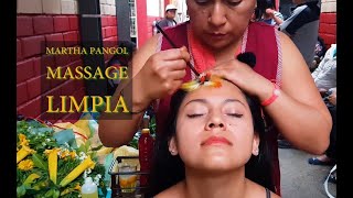 MARTHA ♥ PANGOL ASMR MASSAGE ASMR TRIGGER LIMPIA ESPIRITUAL SPIRITUAL CLEANSING CUENCA Energy [upl. by Annij178]