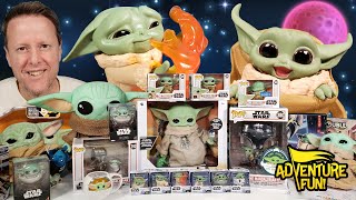 Baby Yoda The Child Mandalorian Yoda Series 2 Grogu Collection Adventure Fun Toy review [upl. by Idnahk382]