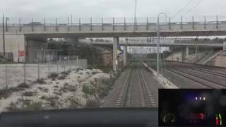 High Speed Train TGV Cab Ride [upl. by Roydd115]