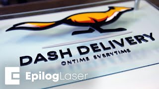 Laser Cutting and Engraving Acrylic with an Epilog Laser [upl. by Nenney]