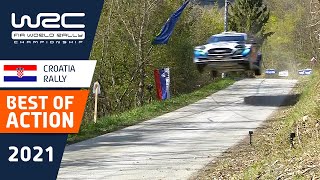 Best of rally action Croatia Rally 2021 [upl. by Scholz200]