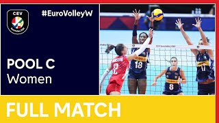 Slovakia vs Italy  CEV EuroVolley 2021 Women  Pools [upl. by Bussey422]