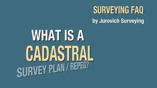 What Is A Cadastral Survey Plan  Jurovich Surveying Perth [upl. by Luht]