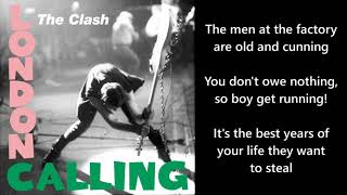 The Clash  Clampdown Lyrics [upl. by Ahcarb744]