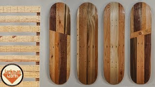 Skateboards made out of Pallet Wood [upl. by Jenna645]