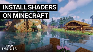 How To Install Shaders On Minecraft PC 2021 [upl. by Artsa52]