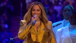 Beyoncé  XO amp Halo Kobe Bryant Tribute Live Kobe amp Gianna Bryant Memorial Service [upl. by Garrot163]