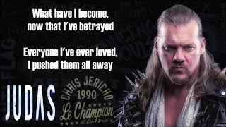 Chris Jericho AEW Theme  Judas lyrics [upl. by Enirol]